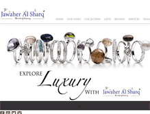 Tablet Screenshot of jawaheralsharq.com